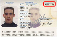 Passport number 